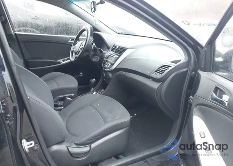 2013 Hyundai Accent Se из США, поврежденный, VIN KMHCU5AE9DU087027